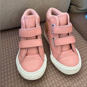 Converse Chuck Taylor All Star High-Top 2V PC in Rust Pink 6 toddler